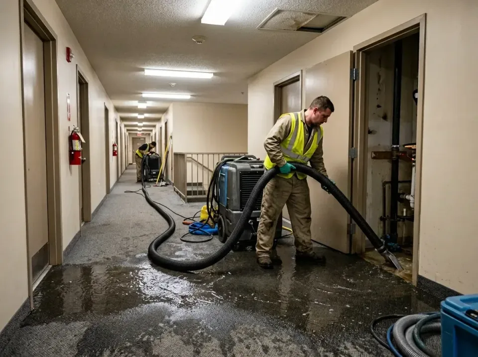 multi-unit-apartment-hallway-f-005 — frequently asked questions, Emergency Burst Pipe Water Extraction & Removal in Vineyard…